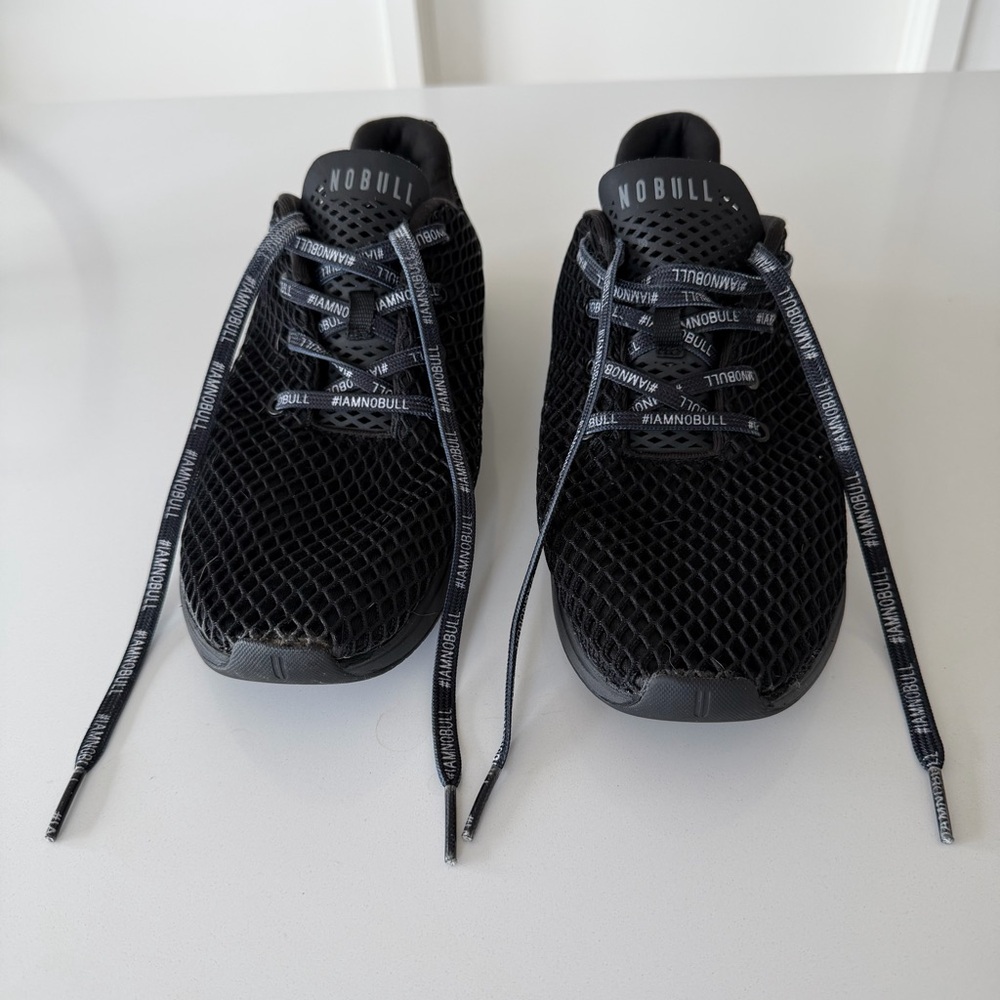 Men’s NoBull Black Mesh Running Shoes 11.5 - Picture 3 of 5